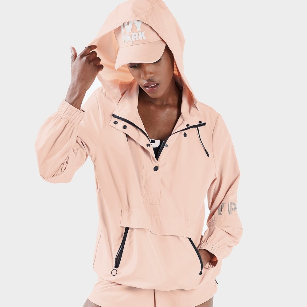 Light pink Zip Sleeve Parka - Ivy Park (SOLD OUT)